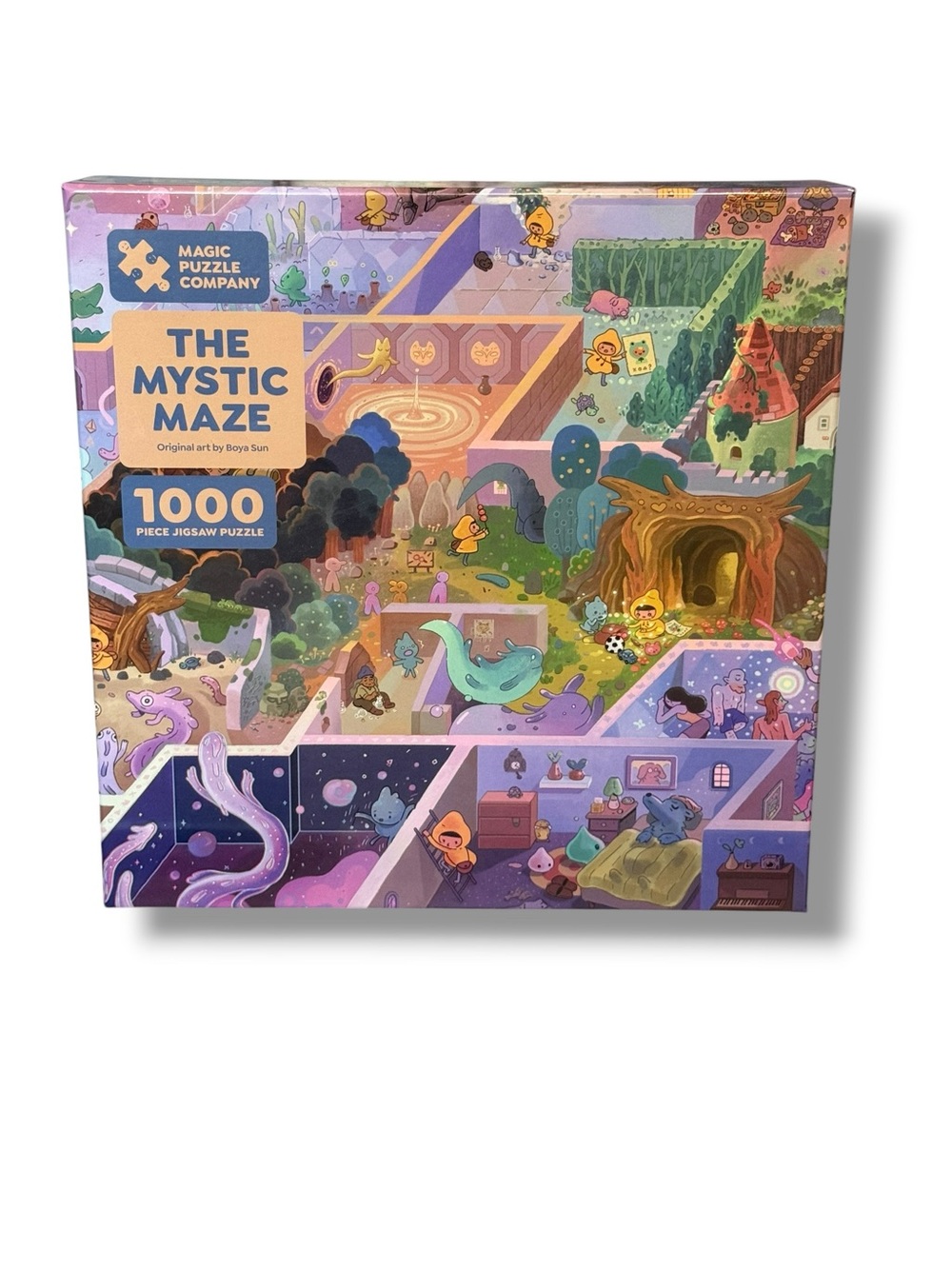 Magic Puzzle Company The Mystic Maze 1,000-Pc Jigsaw Puzzle, Unique, Interactive